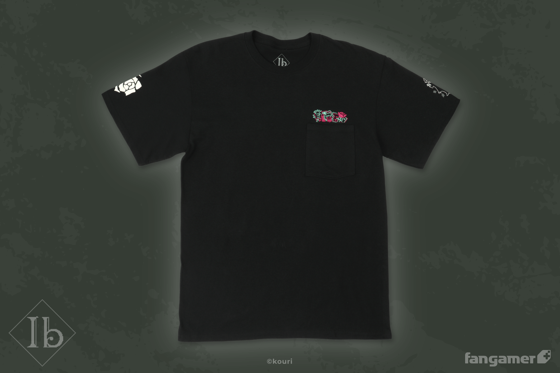 Ib」－ 迷い込んだ美術館 ポケットTシャツ - Fangamer Japan