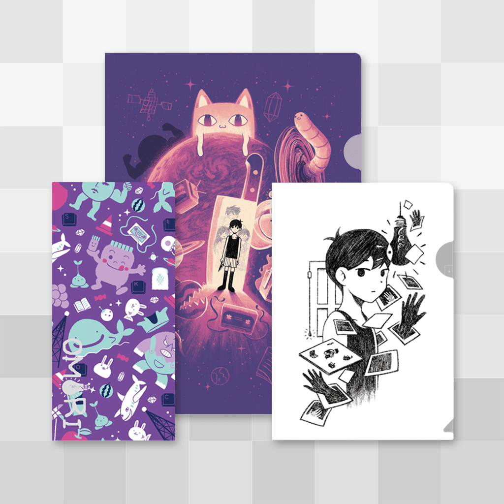 OMORI」－ クリアファイル3種セット - Fangamer Japan