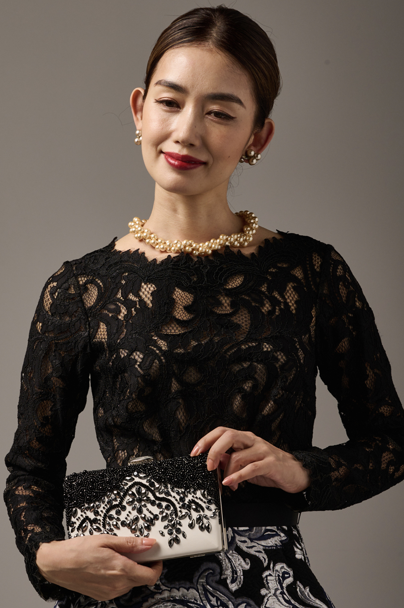 LCD-013：Tadashi Shoji（タダシ・ショージ）～ブラックレース