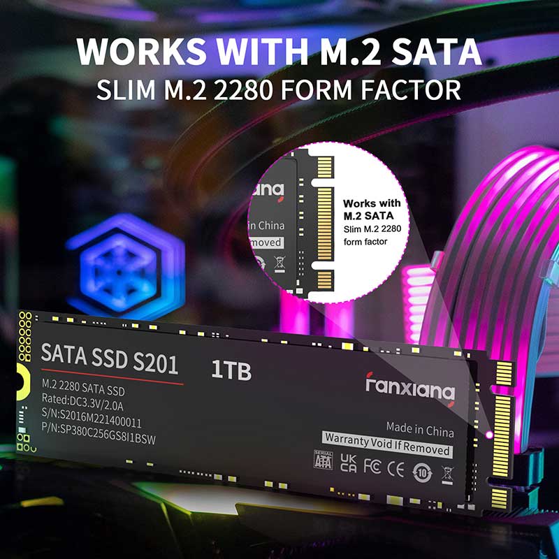 FanXiang S201 SSD: M.2 SATA III Speed & Reliability