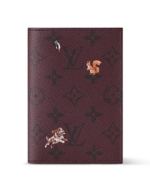 ルイ・ヴィトン“森の動物”モノグラムレザーグッズ、ハリネズミ＆犬