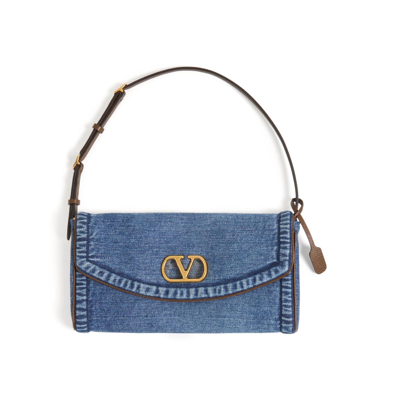 ヴァレンティノ ガラヴァーニ“Vロゴ”ソフトクラッチバッグ「ドゥ