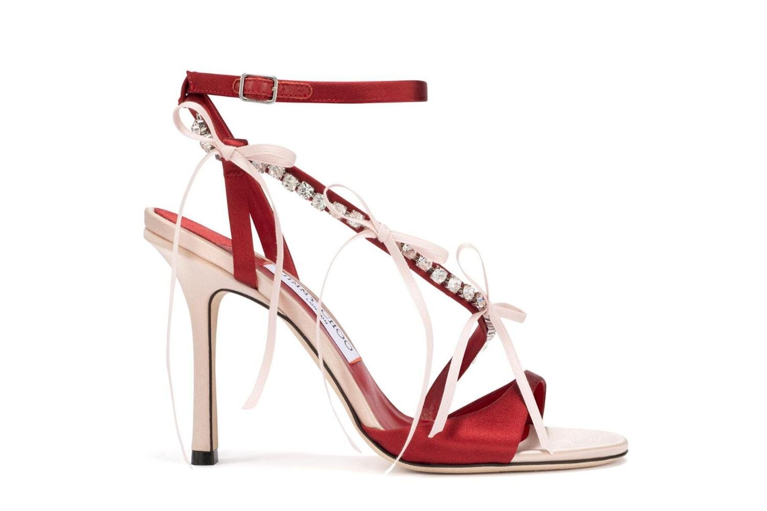 ジミー チュウ“リボンとクリスタル”きらめくバレエシューズやサンダル