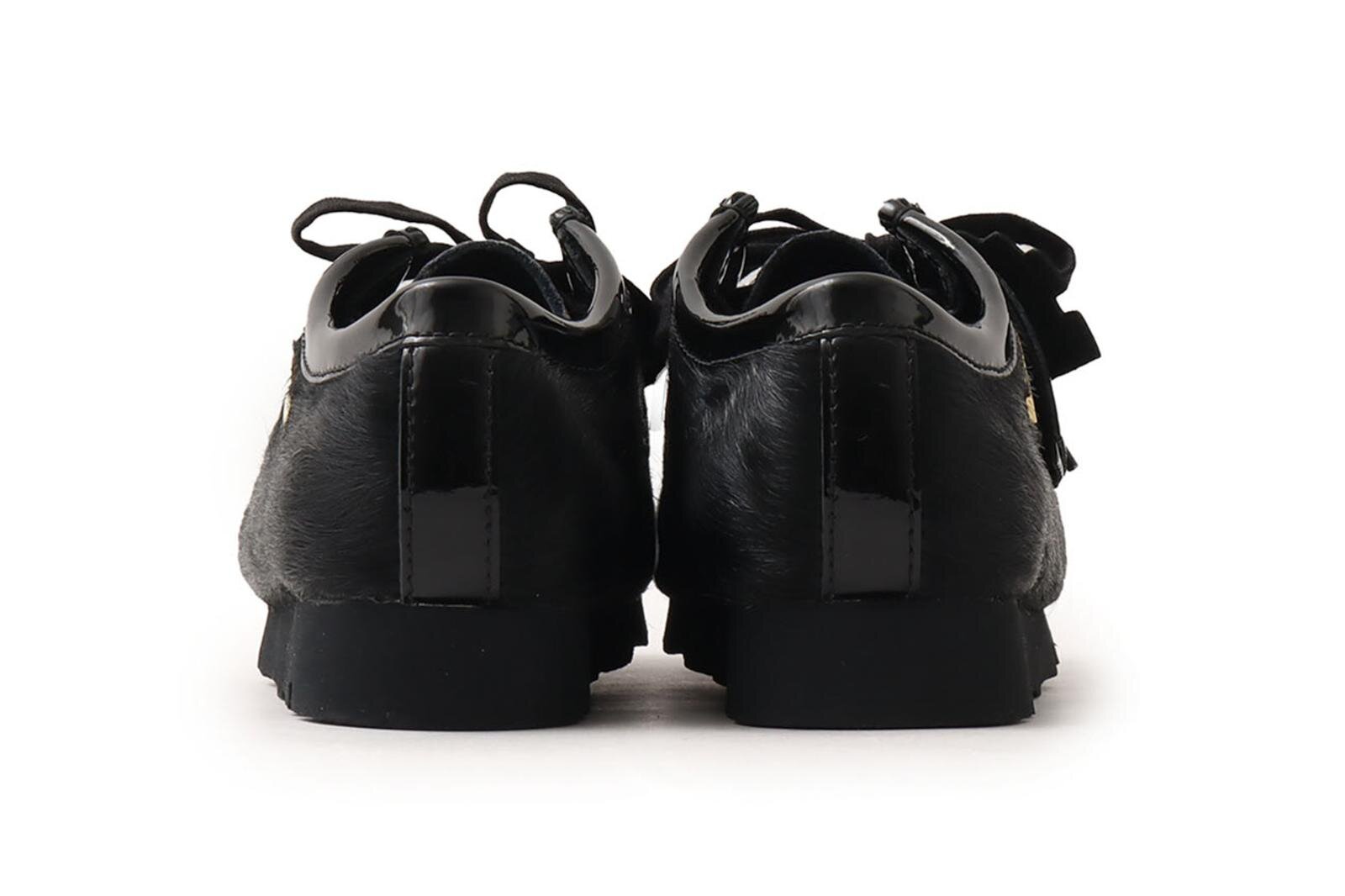 クラークス オリジナルズ「ワラビー」シューズを“上質毛並み”で