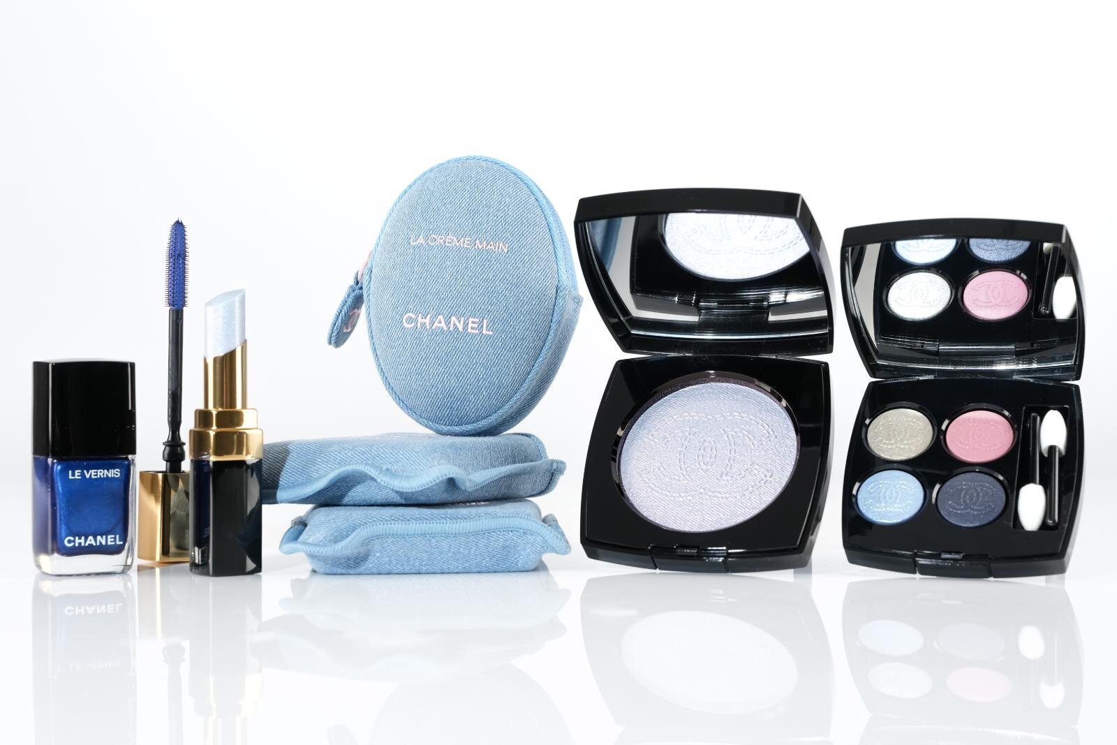 シャネル2026年春コスメ“限定ポーチ付き”「デニムカラー」ハイライター