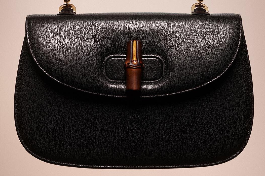 グッチのヴィンテージ風「バンブー」バッグ＆“かかとを踏んで履ける