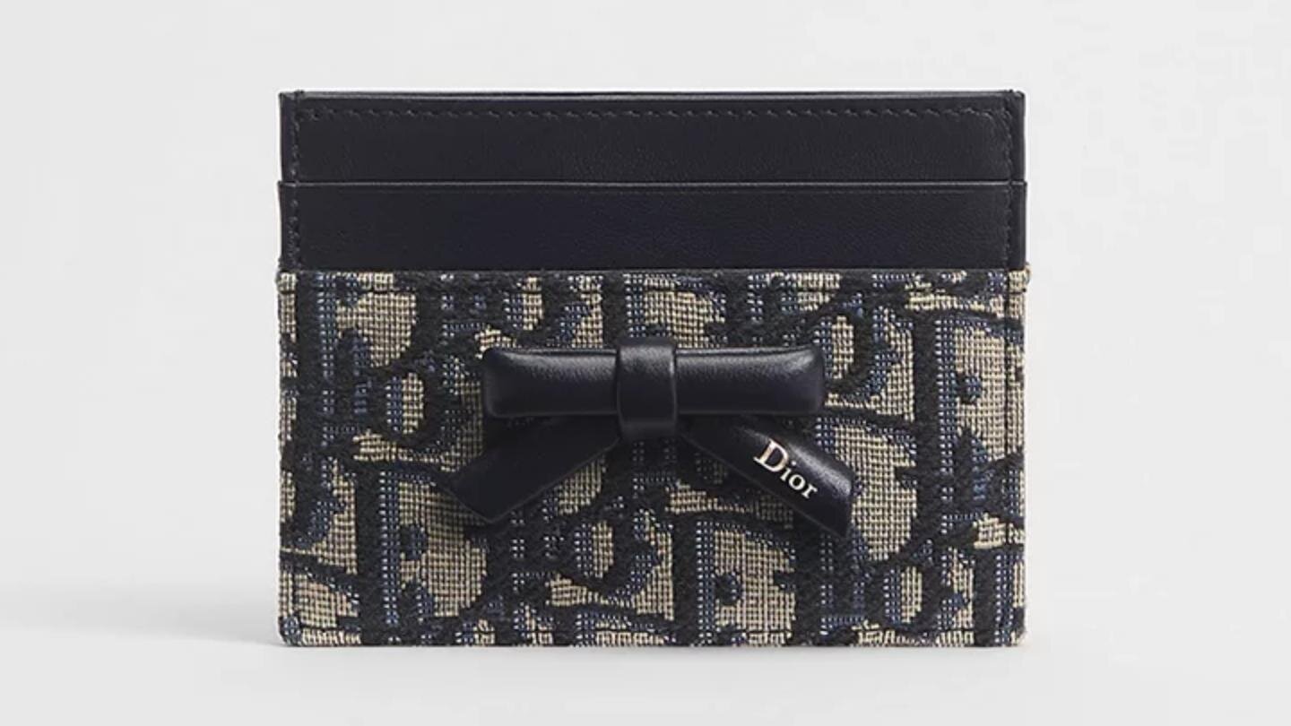 ディオール“ぷっくりリボン”の26年春夏財布、パステルカラーや薔薇刺繍