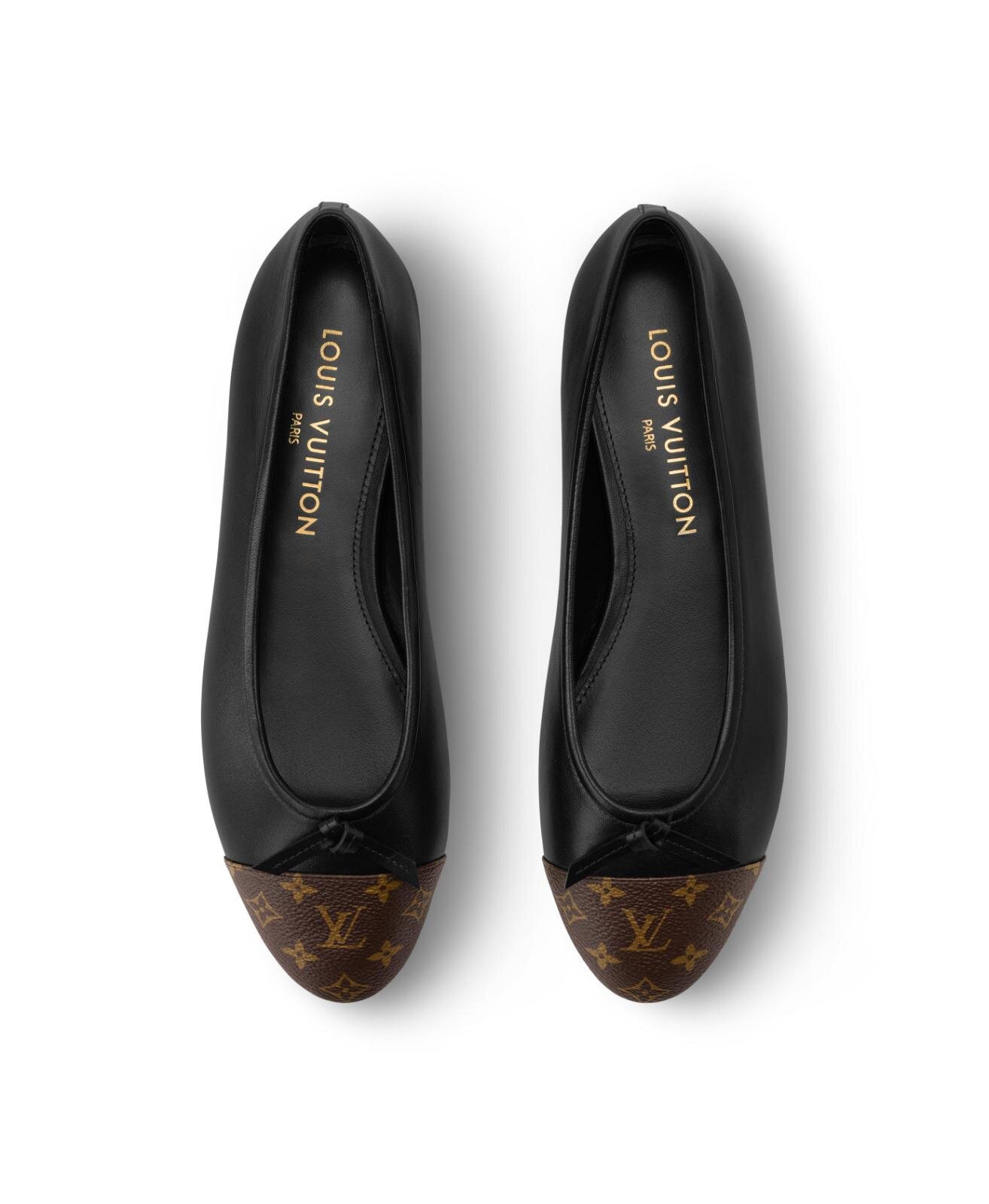 ルイ・ヴィトンのパンプス「ダーリン バレリーナ」レザー×モノグラム