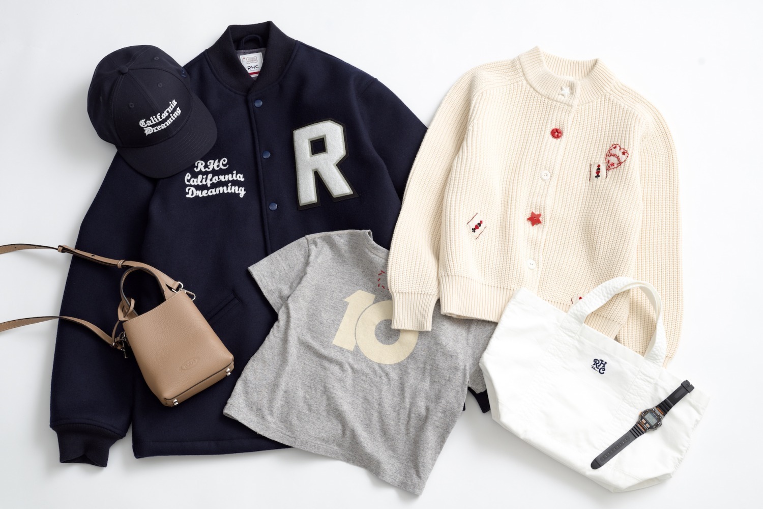 RHC ロンハーマン10周年記念コラボ、チャンピオンとのメンズTシャツ