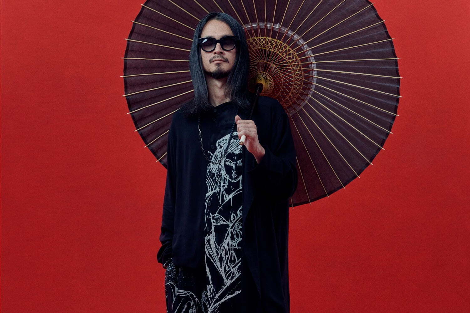 ヨウジヤマモト「S'YTE」“昭和の絵師”上村一夫とコラボ、幻の一枚絵を