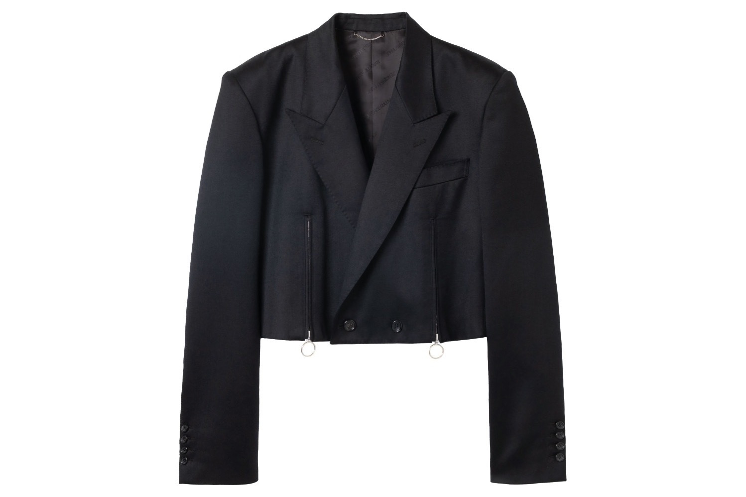 ジョン ローレンス サリバン“リングジップ付き”ショート丈ジャケット