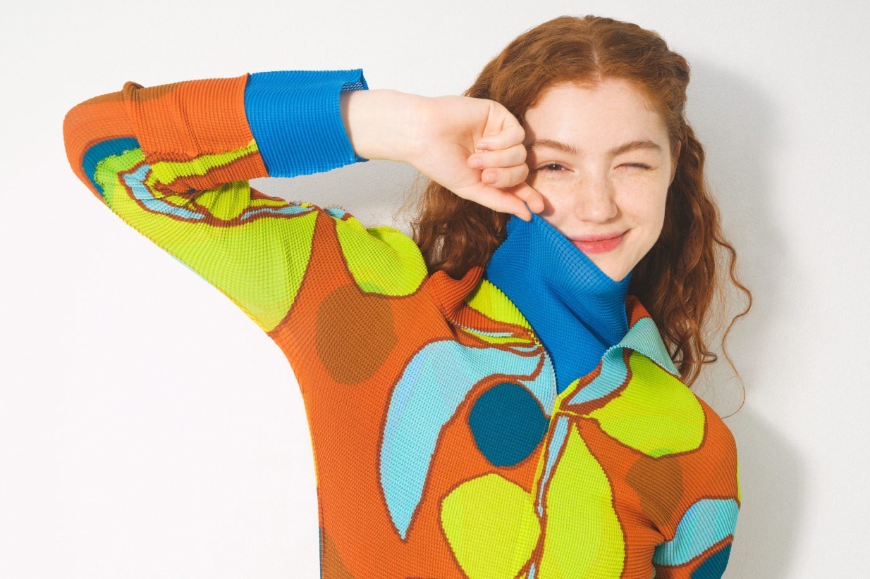 ミー イッセイ ミヤケ秋冬の新アイテム、“実りの秋”着想のストレッチ