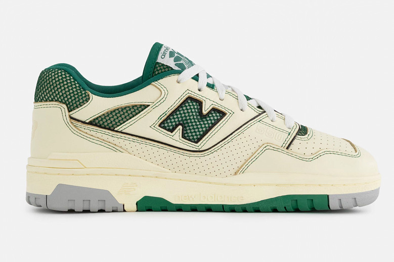 ニューバランス×エメ レオン ドレの「550」「650」スニーカー、白