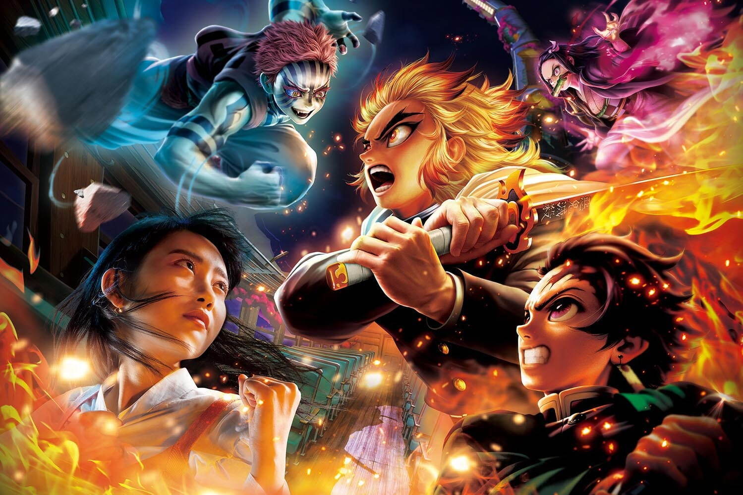 USJの「鬼滅の刃」アトラクションが限定復活、無限列車のXRライドや