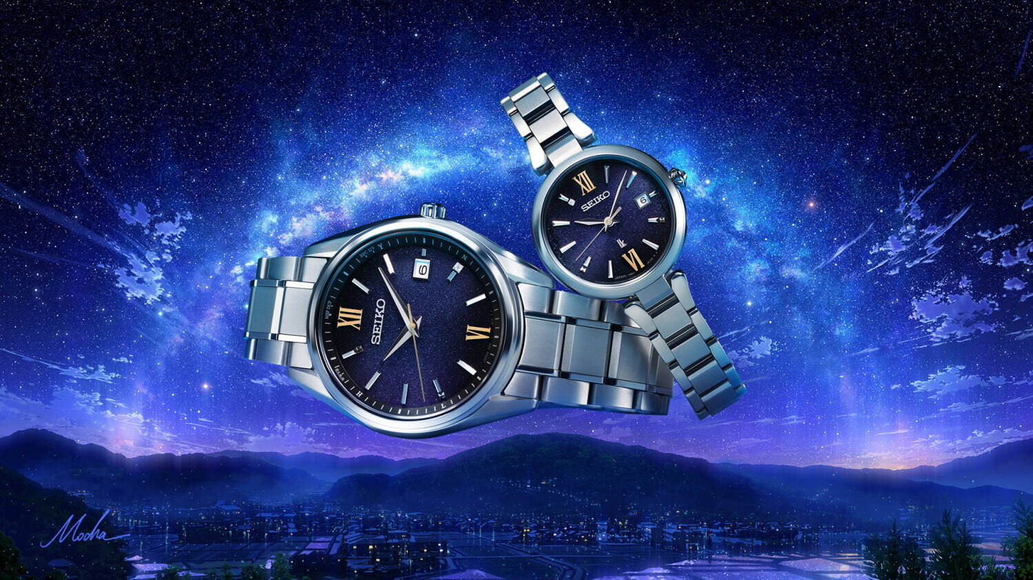 セイコー ルキア＆セイコーコレクション“七夕の空”着想の限定腕時計