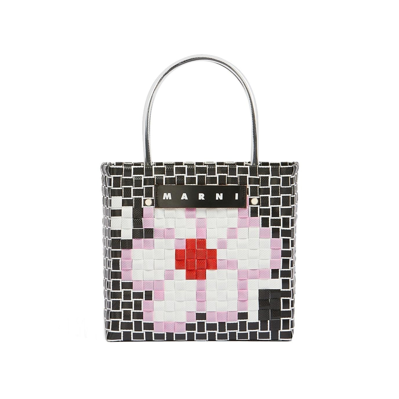 マルニ マーケット」ダイヤモンド柄や花モチーフなど”カラフル”バッグ