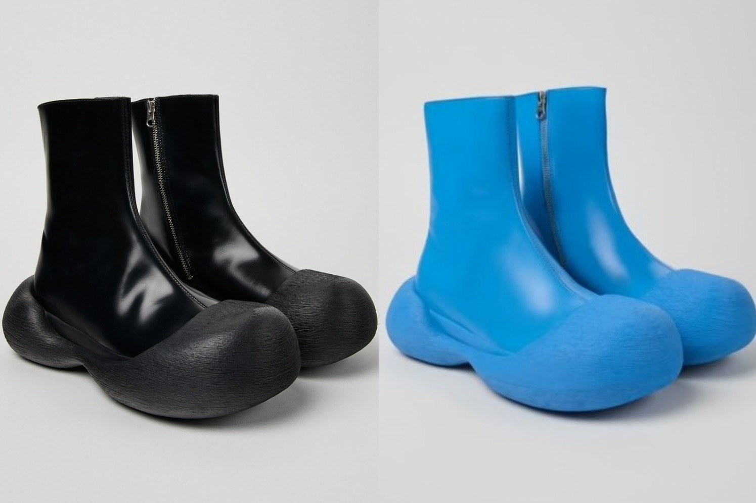 カンペールラボの新作シューズ「カランバ」“ぷっくり”木目調ボリューム