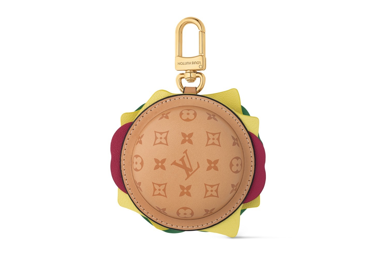 ルイ・ヴィトン“モノグラム・パターン”バンズのハンバーガーチャーム