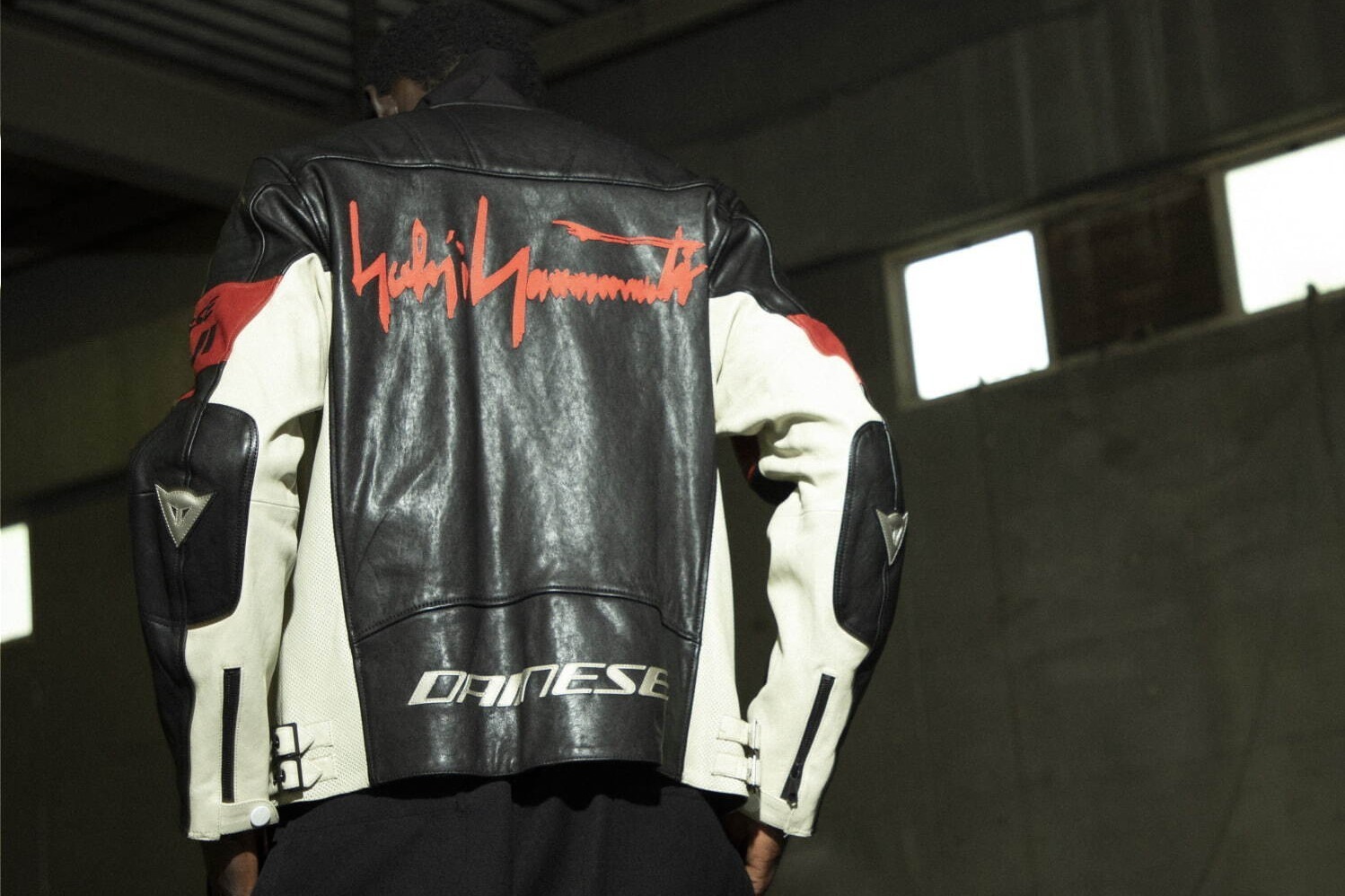 ヨウジヤマモト プールオム×ダイネーゼのレザージャケット、頑丈で