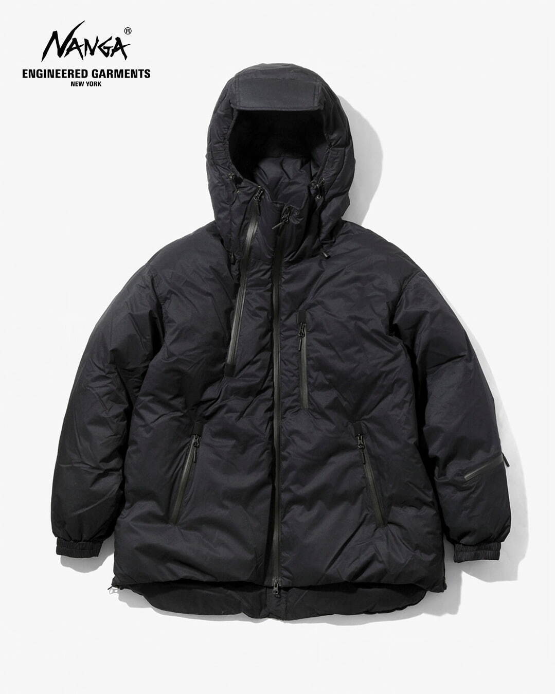 エンジニアド ガーメンツ×ナンガの高機能ダウンウェア、ジャケットや