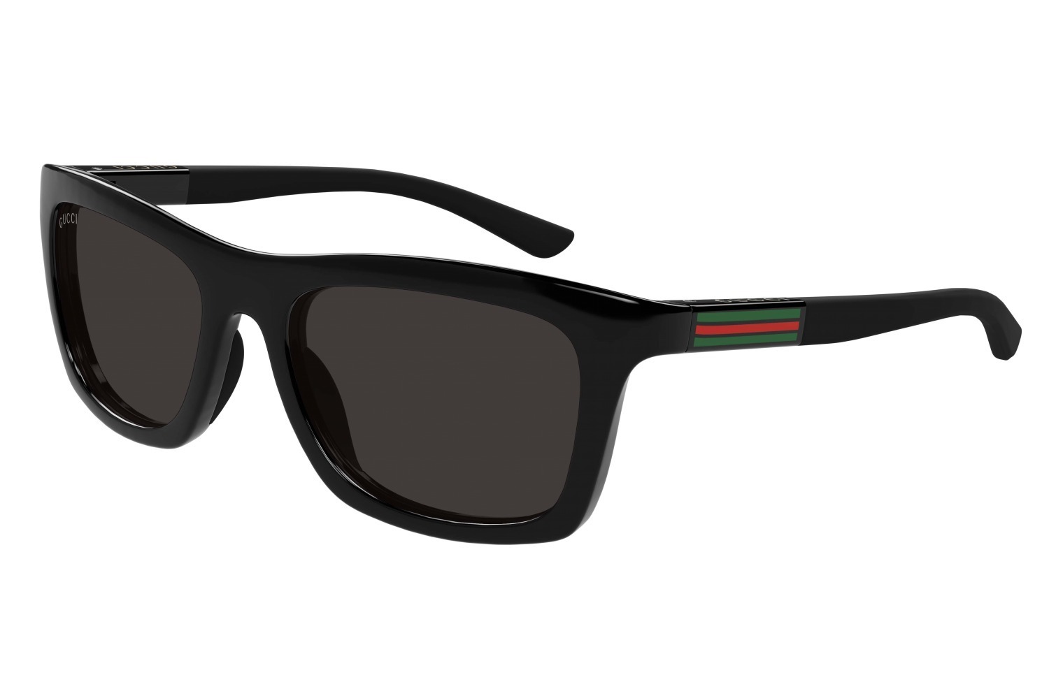 グッチ24年クリスマス、「スポーツ」着想のスクエア型サングラス