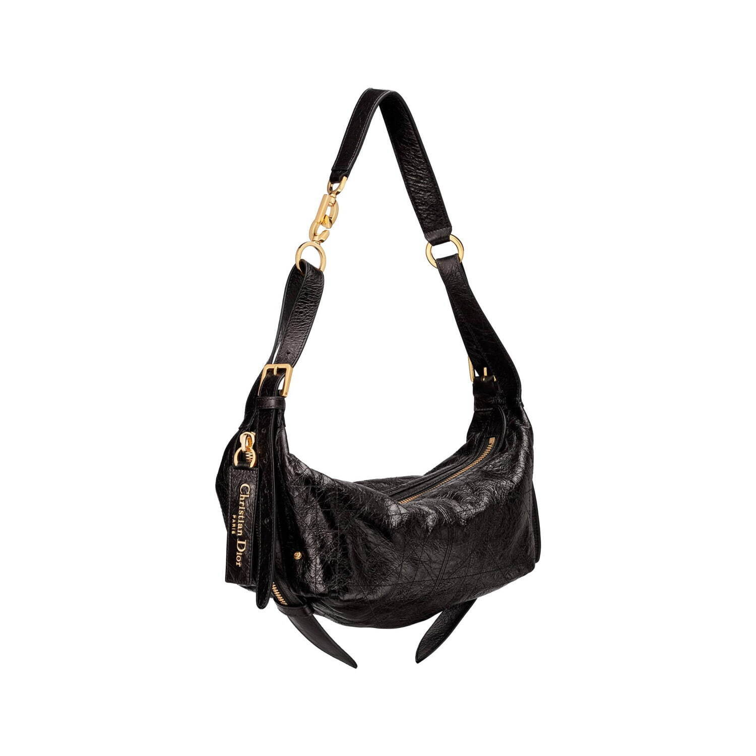 ディオール25年春夏「D-ジャーニー」バッグ、“CD”金具付きストラップの