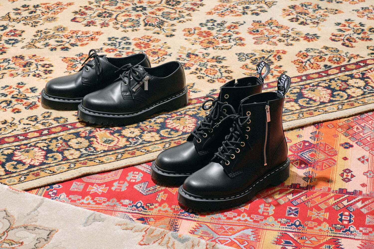 ドクターマーチンの「白ステッチ」シューズ、“ジップ付き＆厚底”の8