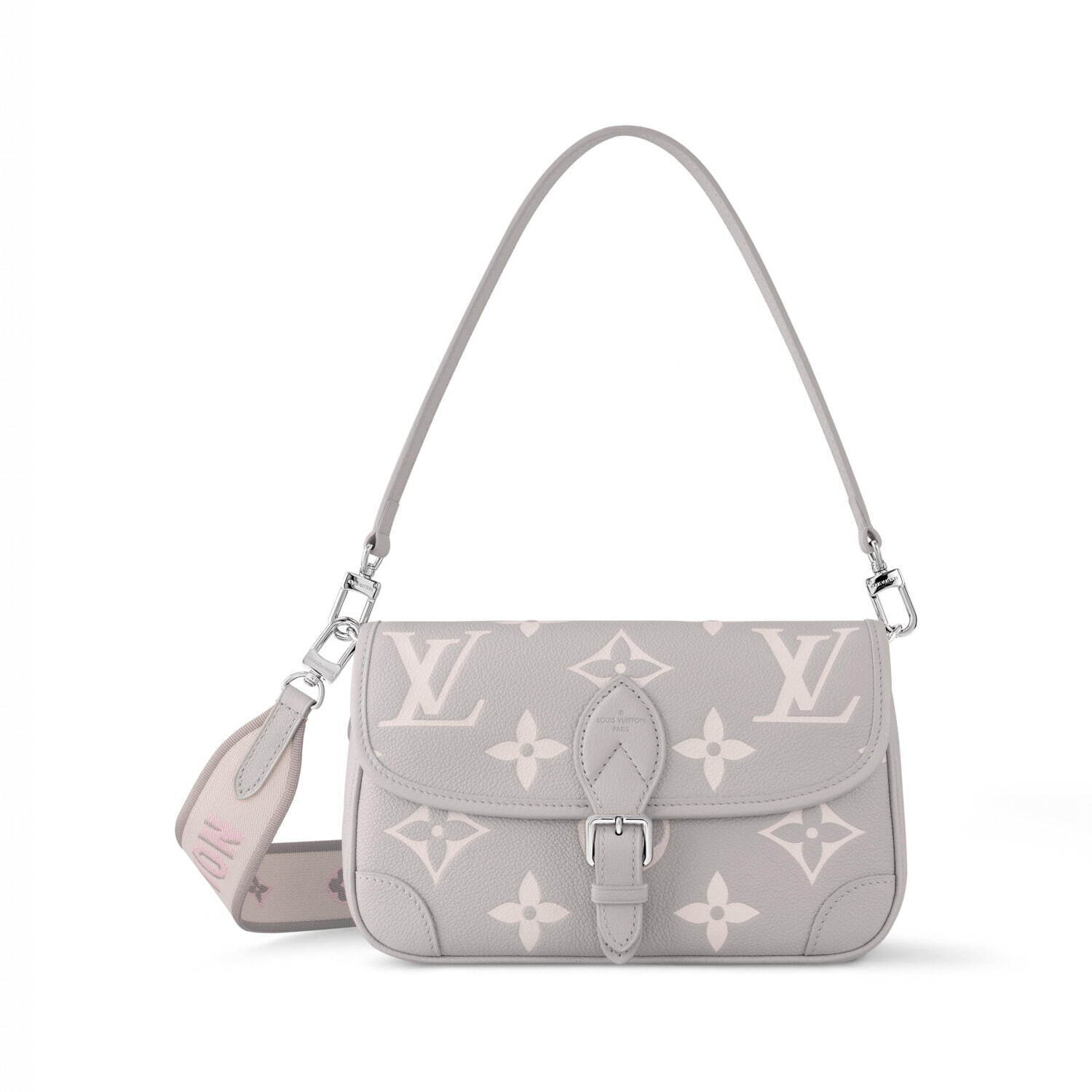 ルイ・ヴィトン25年春バッグ“バイカラー”モノグラム・レザーの「ナノ