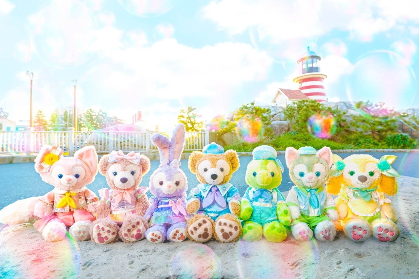 東京ディズニーシー「ダッフィー＆フレンズ」20周年記念イベント、“虹