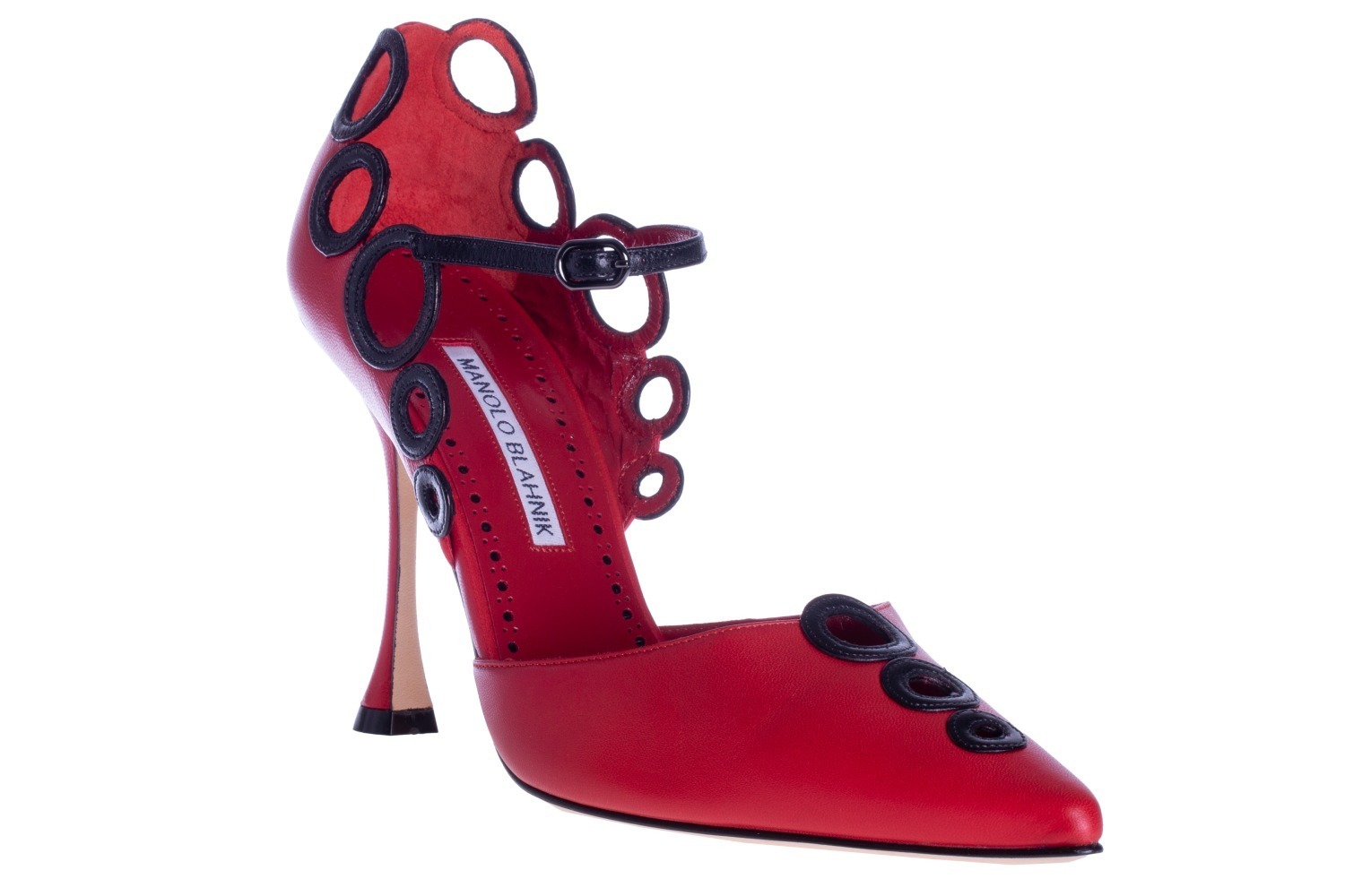 マノロ ブラニク「泡」モチーフのウィメンズシューズ、ハイヒールや