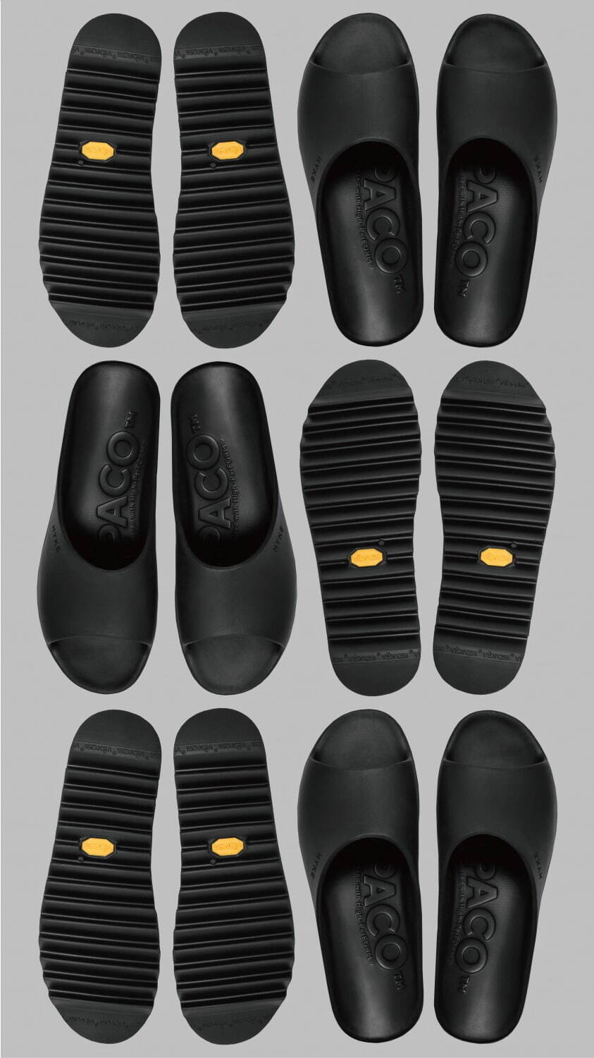 パコ × ハイクのコラボサンダル第2弾、オープントウ×軽量シャーク