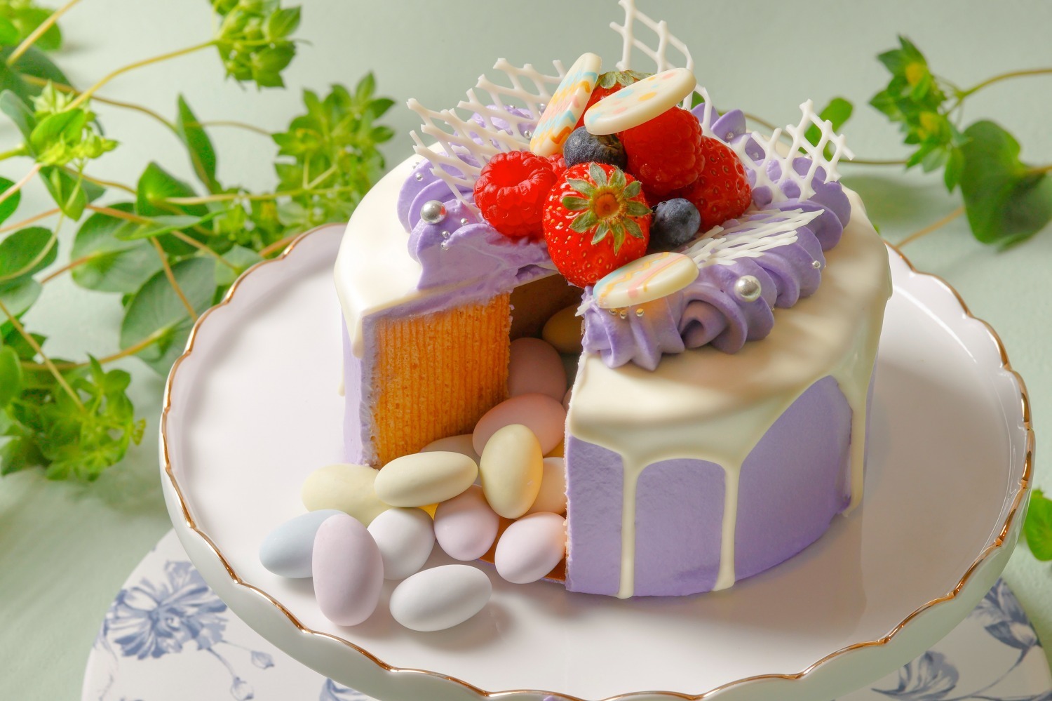 ザ ストリングス 表参道、“まるでイースターエッグ”パステルカラー菓子