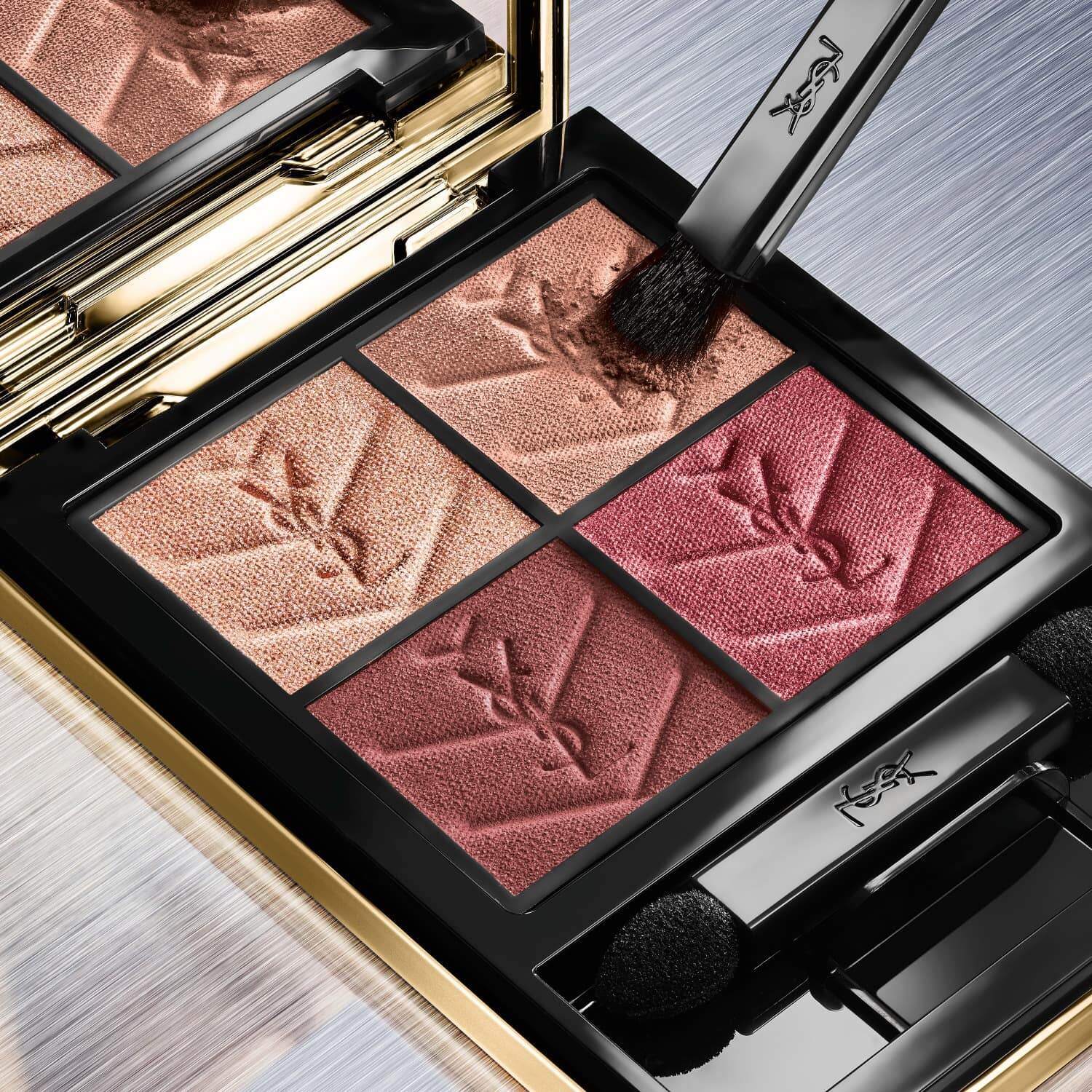 イヴ・サンローラン25年秋コスメ、“モロッコの色彩”着想アイパレ