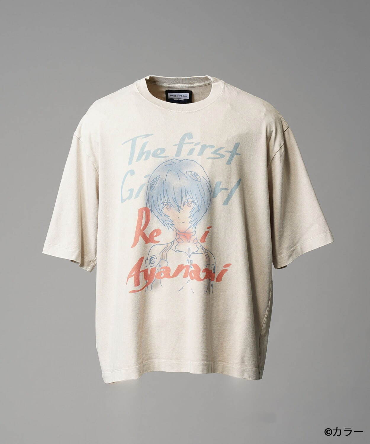 メゾンスペシャル×「エヴァンゲリオン」“手描き”綾波レイTシャツや半袖