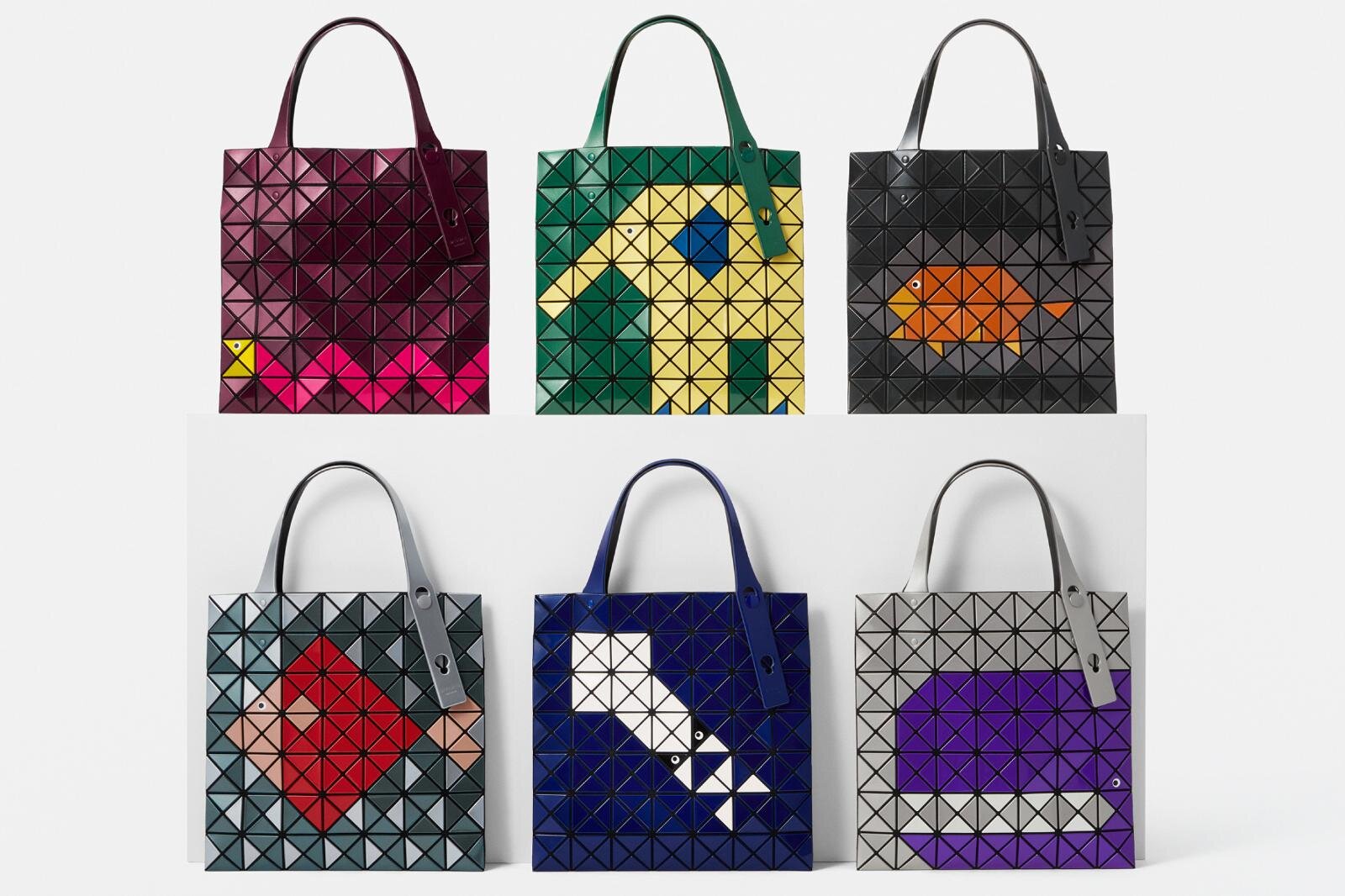 バオ バオ イッセイ ミヤケ“両面で柄が異なる”生き物トートバッグ