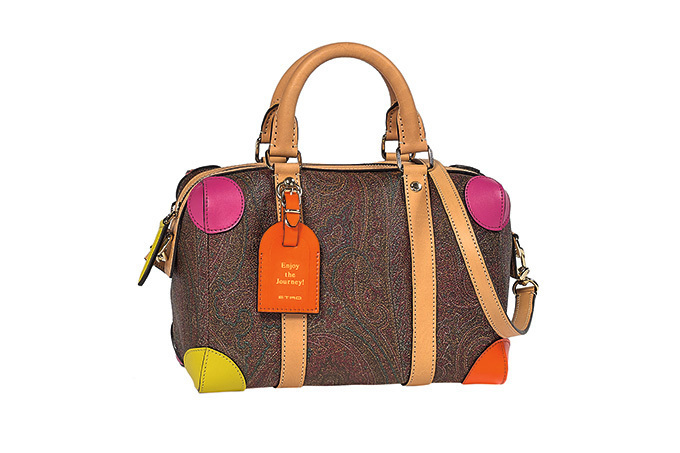 エトロから「レインボーバッグ」の新作 - ペイズリー柄の新デザイン