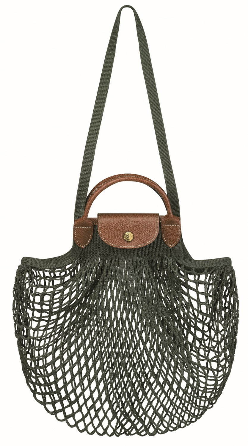 ロンシャンのアイコンバッグ「ル プリアージュ」が“ネットバッグ”に