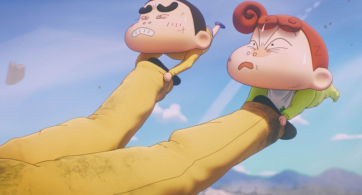 映画『しん次元！クレヨンしんちゃん THE MOVIE 超能力大決戦』初3DCG