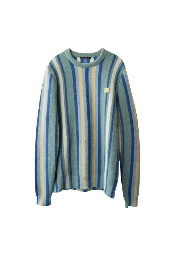 アクネ ストゥディオズ、パーカーやTシャツに愛嬌たっぷり“フェイス”を