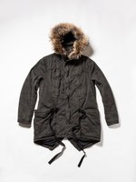 ザ ヴィリディアン×リップヴァンウィンクル - ファー付きモッズコート