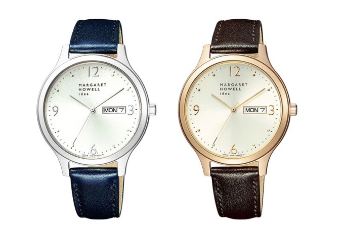 マーガレット・ハウエル アイデアの腕時計「デイデイト」が一回り