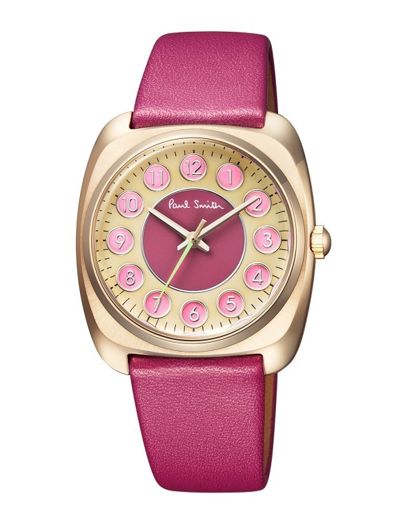 ポール・スミス ウォッチの新作腕時計「ダイヤル」古い電話機から着想
