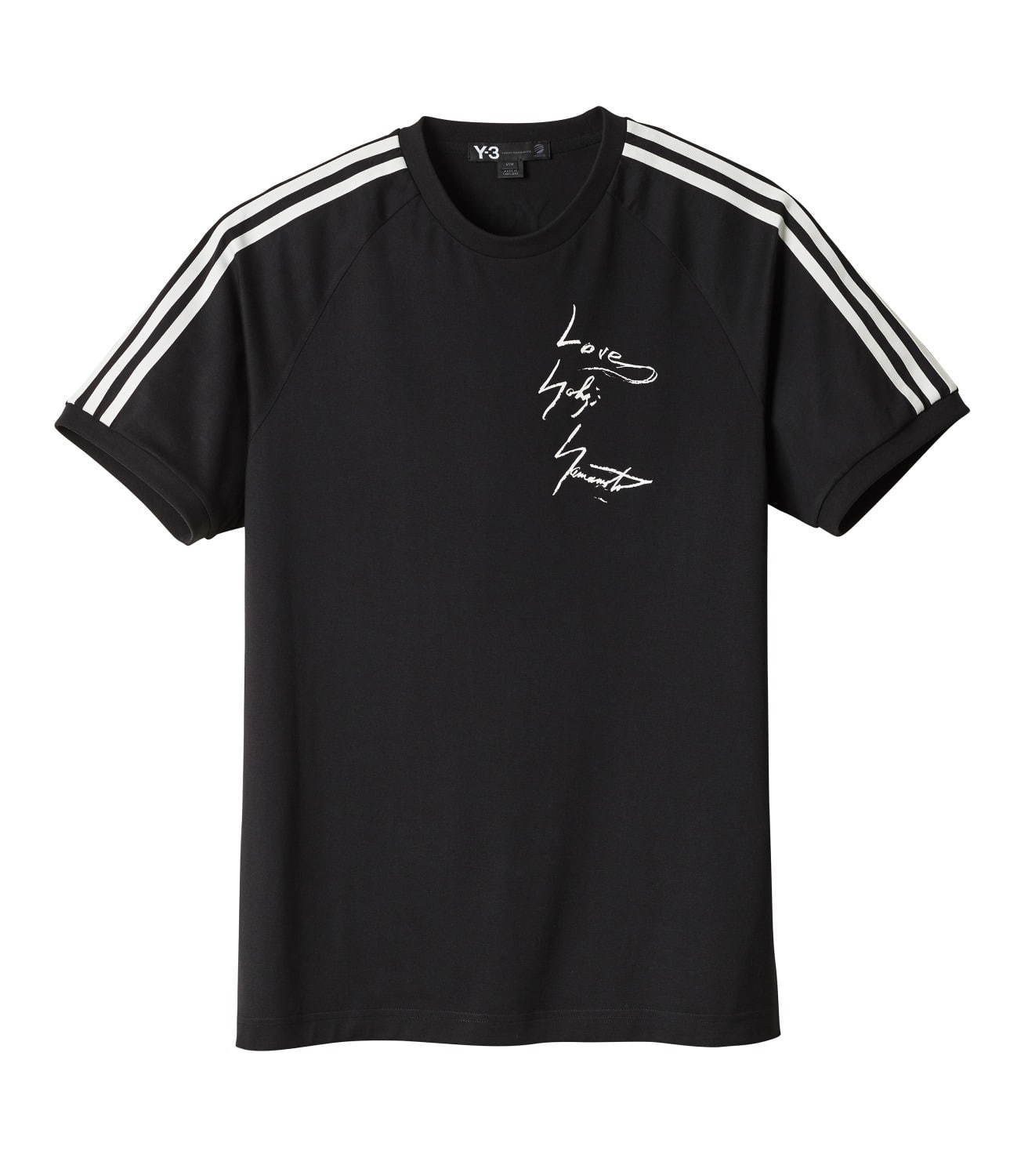Y-3「Yohji Love」山本耀司の手描きグラフィックをプリントした