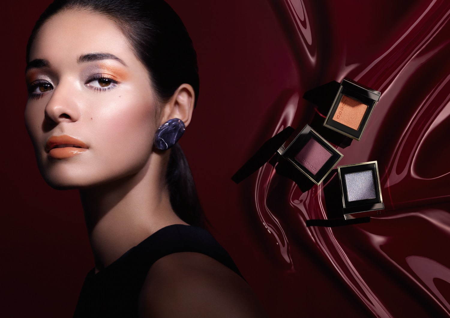 SUQQU19年秋コスメ - 漆生まれの“うるみ色”、3つの艶感から選ぶ単色