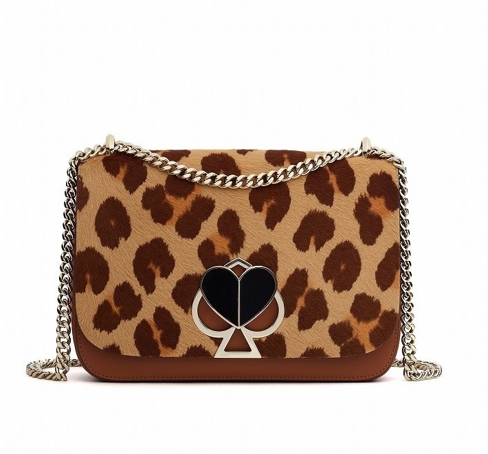 ケイト・スペードの新作バッグ、レオパードのグリッターやヘアカーフを