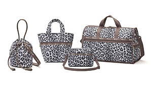 メゾン ド リーファー×レスポートサック“豹が歩く”モノグラムやグレー