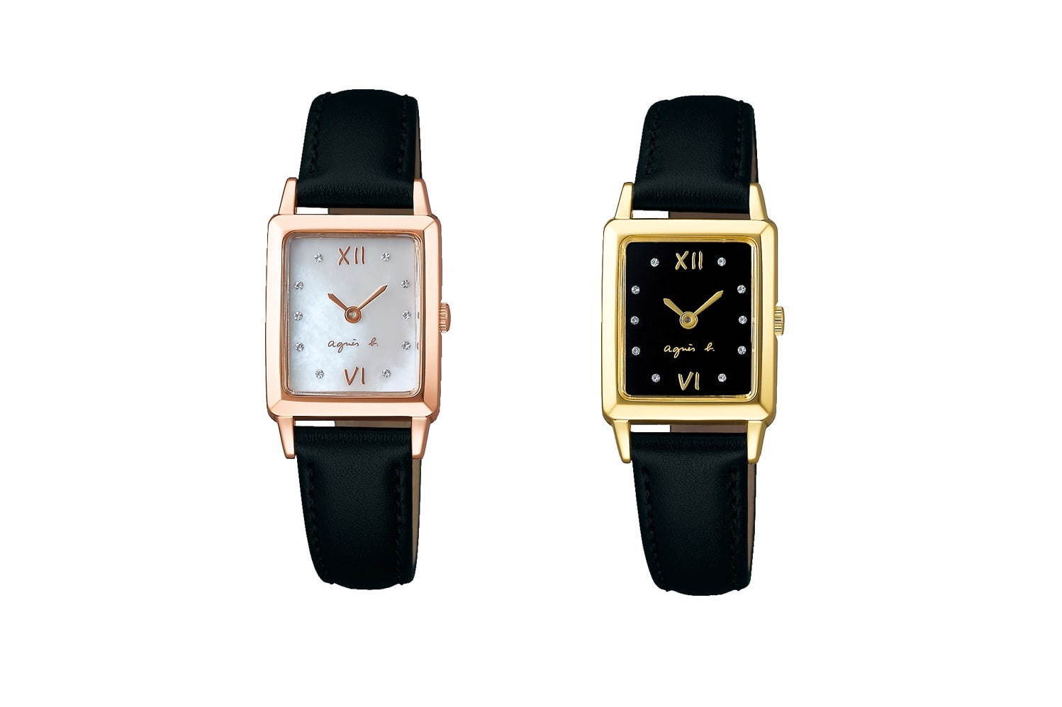 アニエスベーより、シックなレザーベルトの上品ウォッチ - 秋冬の限定