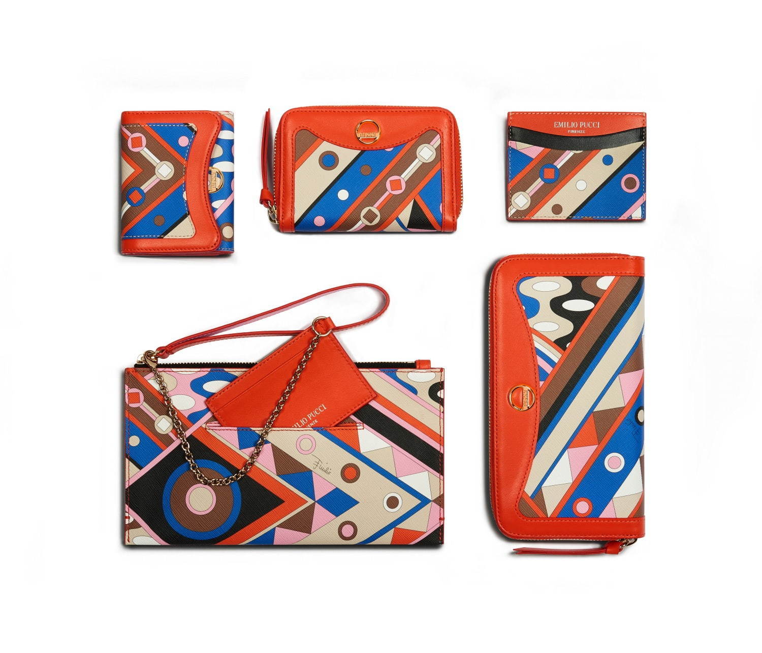 エミリオ・プッチ、カラフルな“ヴィヴァラ”プリントの新作ウォレット