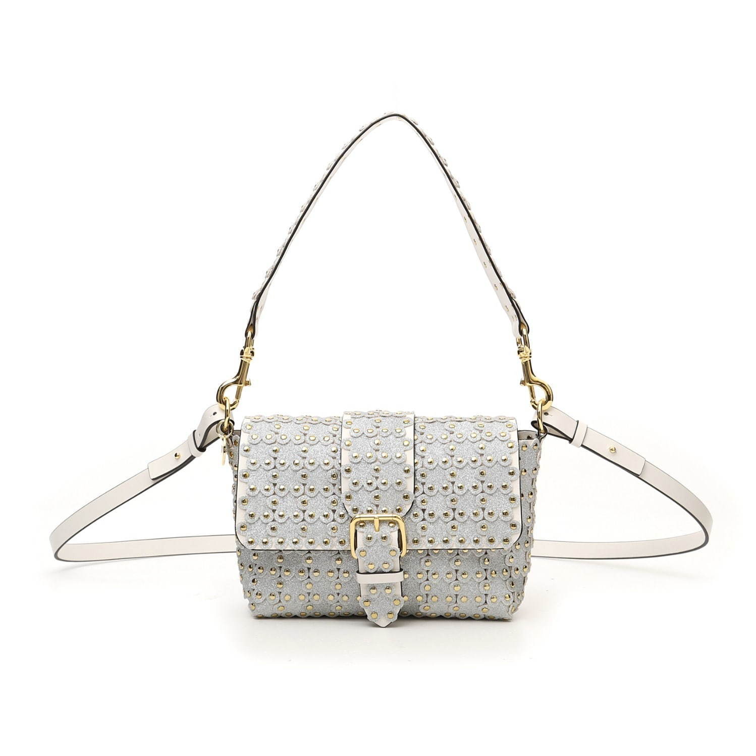 レッド ヴァレンティノから“花型レザー”を組み合わせた新作バッグ、蝶