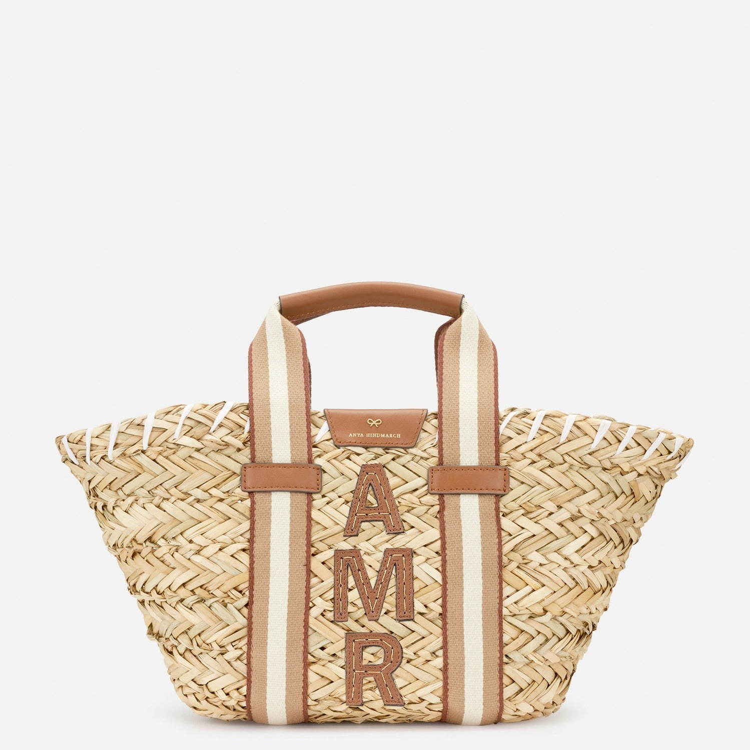 アニヤ ハインドマーチ20年春夏かごバッグ、目玉モチーフ